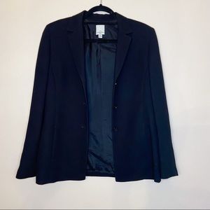 ANNE KLEIN LONG BLACK BLAZER